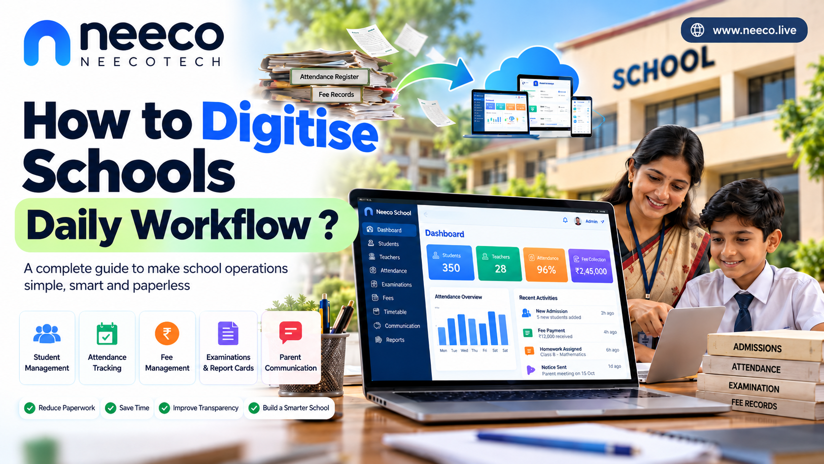 How to Digitise a School’s Daily Workflow